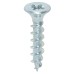 TIMCO Solo Chippy Pozi Countersunk Wood Screws - 5.0 x 25mm - Zinc Plated - Pack of 200
