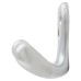 Alexander & Wilks Victorian Double Coat Hook - 30 x 24mm - Satin Chrome