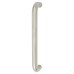 Exel 19mm D-Bar Door Pull Handle - Bolt Fix - 229mm Centres - Polished Stainless Steel