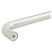 Exel 19mm D-Bar Door Pull Handle - Bolt Fix - 229mm Centres - Polished Stainless Steel