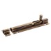 Exel Straight Barrel Bolt - 150 x 25mm - Antique Brass 