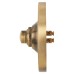 Hampstead Round Bell Push - 65mm Diameter - Antique Brass