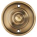 Hampstead Round Bell Push - 65mm Diameter - Antique Brass