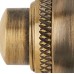 Hampstead Round Bell Push - 65mm Diameter - Antique Brass