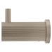 Alexander & Wilks Brunel Diamond Reeded Single Coat Hook - 48 x 25mm - Satin Nickel