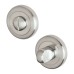 Exel Bathroom Turn & Release - 50mm Diameter - Satin Chrome
