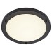Forum Spa Delphi 2 x E27 Small Flush Bathroom Ceiling Light - IP44 - Satin Black