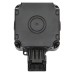 Knightsbridge 13A IP66 1 Gang Switched Outdoor Weatherproof Socket with Neon - Black