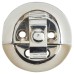 Round Butterfly Catch - 38mm Diameter - Polished Chrome