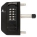 BL3030 External Marine Grade Easicode Pro Back to Back Mini Push Button Gate Code Lock - Black
