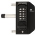 BL3030 External Marine Grade Easicode Pro Back to Back Mini Push Button Gate Code Lock - Black