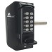 BL3030 External Marine Grade Easicode Pro Back to Back Mini Push Button Gate Code Lock - Black