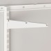 elfa Top Track System - Click In Shelf Bracket - 500mm Length - White