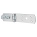 Heavy Duty Secure Pattern Hasp & Staple - 250mm Length - Galvanised