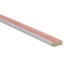Lorient Fire Only Intumescent Strip - FD30 - 10 x 4 x 2100mm - White - Pack of 5