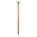 TIMCO Solo Chippy Pozi Countersunk Wood Screws - 6.0 x 120mm - Yellow Zinc - Pack of 100