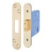 Hampstead Architectural 5 Lever Deadlock - 78mm Case - 57mm Backset - Radius - PVD Brass