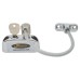 Jackloc Pro-5 Key-Locking Retro Style Cable Window Restrictor – Chrome 