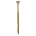 TIMCO Velocity Pozi Countersunk Wood Screws - 6.0 x 100mm - Yellow Zinc - Pack of 100