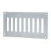 Exel Plain Slotted Vent - 165 x 89mm - 3040mm² Free Air Flow - Satin Stainless Steel