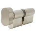 Yale 6 Pin 90mm Euro Thumbturn Cylinder - 40mm Turn + 50mm - Satin Nickel - Keyed to Differ