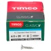 TIMCO Classic Pozi Countersunk Wood Screws - 4.0 x 20mm - A2 Stainless Steel - Pack of 200