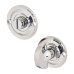 Hampstead Bathroom Turn & Release - 43mm Diameter - Polished Chrome