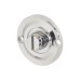 Hampstead Bathroom Turn & Release - 43mm Diameter - Polished Chrome
