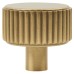 Hendel & Hendel Barrington Round Cabinet Knob - 32mm Diameter - Satin Brass