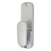 Borg BL2701 Easicode Pro Push Button Code Lock and Latch with Intumescent - Holdback Option - Grey