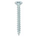 TIMCO Solo Chippy Pozi Countersunk Wood Screws - 4.0 x 35mm - Zinc Plated - Pack of 200