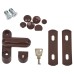 Fab & Fix uPVC Sash Jammer - Brown