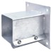 TIMCO Bolt Down Fence Post Shoe - Bolt Secure - 100 x 100mm - Galvanised