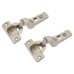 Blum CLIP Cabinet Hinge - 100° - Sprung - Inset - Zinc Plated - Pair