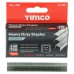 TIMCO Heavy Duty Staples - 10mm Length - Galvanised - Pack of 1000