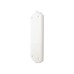 English Porcelain Plain Finger Plate - 290 x 78mm - White