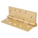 Performance Ball Bearing Butt Door Hinge - 127 x 89 x 4mm - Satin Brass - Pair