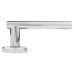 Serozzetta by Carlisle Brass Polished Chrome Door Handles on Round Rose - Philadelphia Range 