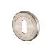 Hampstead Escutcheon - 50mm Diameter - Keyhole - 316 Satin Stainless Steel
