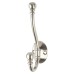 Exel Diecast Ball End Single Hat & Coat Hook - 130 x 35mm - Polished Chrome