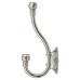 Exel Diecast Ball End Single Hat & Coat Hook - 130 x 35mm - Polished Chrome