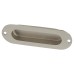 Exel Oval Flush Cabinet Pull Handle - 120 x 40mm - Satin Stainless Steel
