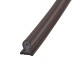 Exitex D Slot Aquatex Seal - 5mm - 100m Length - Brown