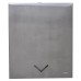 Metlex Kepler Wall Mounted Lockable Paper Towel Dispenser - 280 x 112 x 325mm - Brushed Stainless Steel 