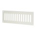 Exel Plain Slotted Vent - 242 x 89mm - 4370mm² Free Air Flow - Satin Aluminium