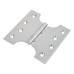 Parliament Hinge - 100 x 50 x 100mm - Polished Chrome - Pair