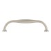 Crofts & Assinder Shrewsbury 14mm D-Bar Cabinet Pull Handle - 128mm Centres - Brushed Nickel