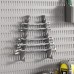 elfa Garage+ Storage Top Track System - Spanner & Wrench Holder for Storing Board - Matt Grey