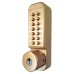 Borg BL2701 Antimicrobial Easicode Pro Code Lock and Latch with Key Override - Cu Shield - Copper