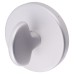 Urfic Easy Click Bathroom Turn & Release - 52mm Diameter - Satin Aluminium